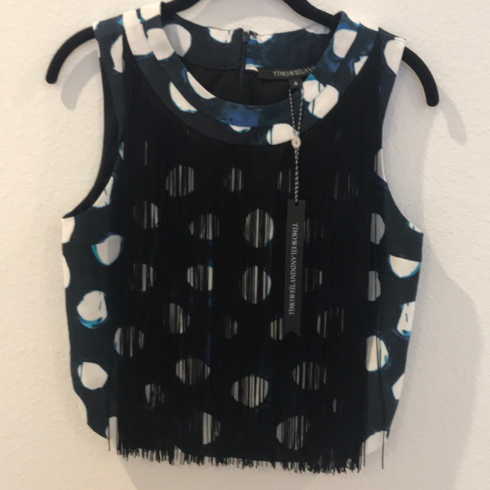 Fringy top